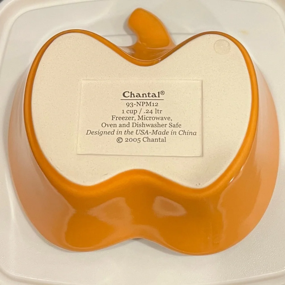 Chantal Pumpkin Dish Set of 4